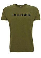 Lost Numbers Inspired T Shirt Cult TV Show Dharma Initiative hurleys lottery 