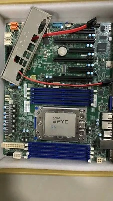 AMD epyc 7551P+Supermicro H11SSL-i combination set sp3 CPU processor 2.0ghz - Image 1 of 2