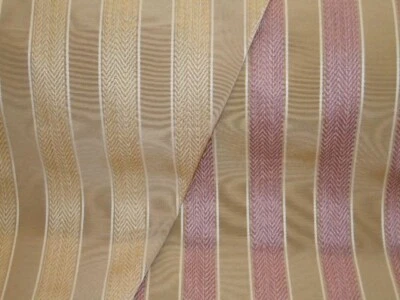 Outdoor Bohemian Herringbone Stripe Lilac Fabric - Image 1 of 4