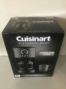 ***Cuisinart DCC-1220WM 12 tazas cafetera negra de acero inoxidable*** - Imagen 1 de 7