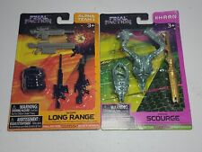 Lot of Final Faction Action Figure Accessories -- Scourge and Long Range