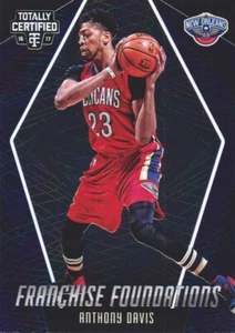 2016-17 Totally Certified Basketball Franchise Foundations #1 Anthony Davis  - Picture 1 of 2