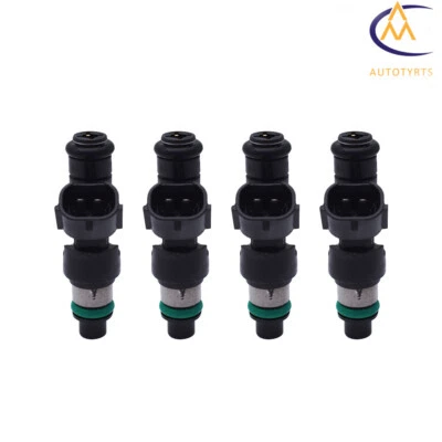 Injetor de combustível 4 peças para 2007-2013/14 Nissan Versa Sentra Cube NV200 16600-EN200 - Imagem 1 de 4