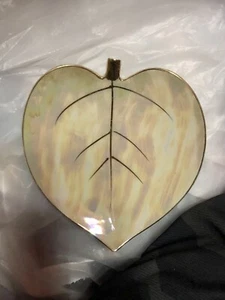 Nasco China National Silver Company Leaf Shaped Trinket Dish - Picture 1 of 9