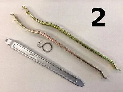 KIT LEVE SMONTAGOMME BUZZETTI o JMP ACCIAIO ANCHE PER MOUSSE, PNEUMATICI