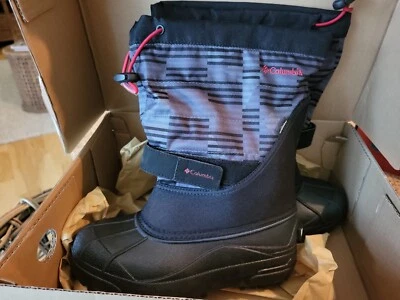 Nuevo en caja Columbia Youth Powderbug Plus II talla 5 botas de nieve/lluvia Foto 1 de 2
