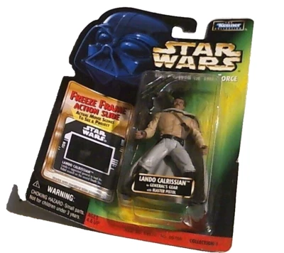 Figura de acción Kenner Star Wars El poder de la fuerza Lando Calrissian Foto 1 de 2