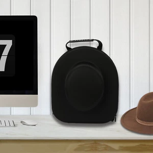 Universal Travel Cowboy Hat Storage Box Panama Hat Carrying Case Carrier Holder - Picture 1 of 21