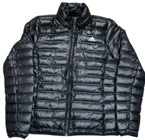 Adidas Women’s Black Varilite Puffer Jacket Size M 12-14 - Picture 1 of 7