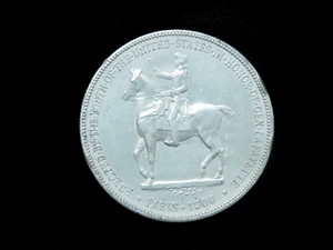 1900 $1 Lafayette Commemorative Silver Dollar - Reverse Rim Ding - Picture 1 of 4