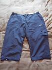Mens Adidas Long Shorts Size large in blue