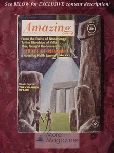 AMAZING Stories July 1962 KEITH LAUMER ROBERT F YOUNG RICHARD BANKS BEN BOVA - Bild 1 von 1