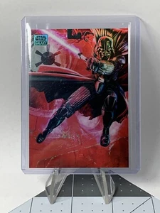 2024 Topps Chrome Star Wars Galaxy Battle-Ready AQUA /199 - Picture 1 of 2