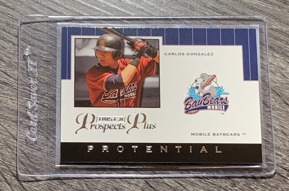 TriStar Prospects Plus Potential 2007 #PT-CG: CARLOS GONZALEZ ⚾Mobile BayBears⚾ Foto 1 de 2