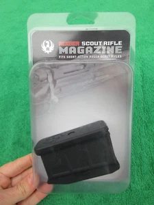 Ruger Scout Short Action Rifle 308 WIN 3 Round Magazine Mag Dust Cover New - Picture 1 of 3