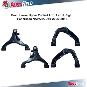 Front Lower Upper Control Arm Left & Right For Nissan NAVARA D40 2005-2015 - Picture 1 of 10