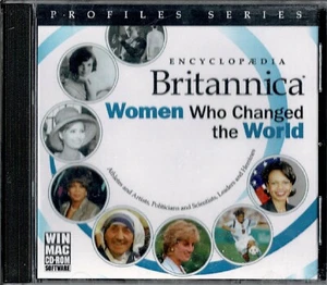 Encyclopedia Britannica Women Who Changed The World PC Neuf XP 300 Vidéos Femmes - Photo 1/2