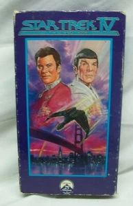 Vintage Star Trek IV THE VOYAGE HOME VHS VIDEO 1986 Original Release - Picture 1 of 4