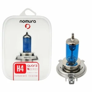 Nomura Bulbs - Xenon Plasma Quartz Platinum H4 60/55W White 1Pc 5200 Kelvin - Picture 1 of 3