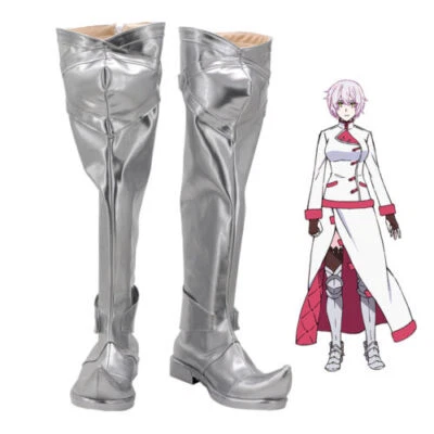 The Case Study of Vanitas Jeanne Zapatos Juegos con disfraces Mujeres Botas Plateadas Zapatos/ Foto 1 de 4