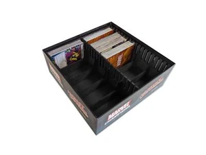 Caja de expansión Marvel Champions inserto organizador de madera negra - Imagen 1 de 2