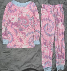 Toddler Girls Saint Eve Kids Super Soft Tie Dye Pajama Set-EUC-Size 4 - Picture 1 of 2
