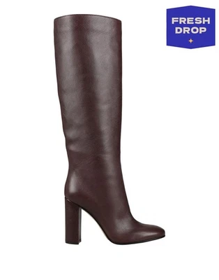 RRP€1775 GIANVITO ROSSI Leather Knee High Boots US9.5 UK6.5 EU39.5 Made in Italy - Изображение 1 из 4