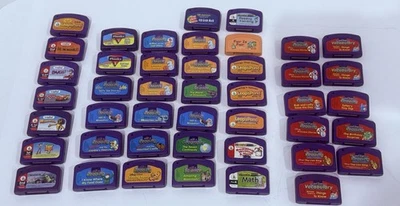 Leapfrog LeapPad Lot of 44 Assorted Learning Game Cartridges - Image 1 of 4