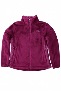 The North Face Women’s Osito Fleece Jacket XL Magenta Fuchsia Full Zip Soft  - Picture 1 of 12