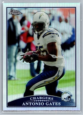 2009 Topps Chrome #TC43 Antonio Gates Refractors - Image 1 of 2