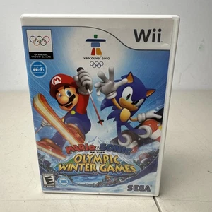 Wii Mario & Sonic At The Olympic Winter Games 2007 completo probado - Imagen 1 de 3