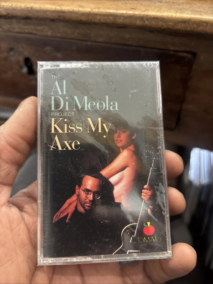 The Al DiMeola Project  Kiss My Axe Cassette Tape 1991 SEALED - Image 1 of 4