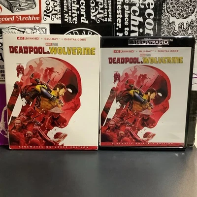 Deadpool and Wolverine (4K ULTRA HD + BLU-RAY + OOP Slipcover) UHD - Image 1 of 3