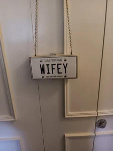 Aldo Abend Cocktail Tasche Clutch Handtasche WIFEY..LAS VEGAS - Bild 1 von 4