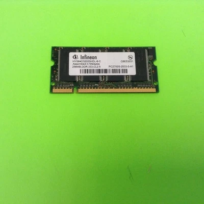 Infineon HYS64D32020HDL-6-C 256MB DDR-333 (PC-2700) PC-2700S Random Access Memo - Image 1 of 2