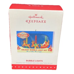 HALLMARK Keepsake 2015 NIFTY CINQUANTA LUCI A BOLLA ORNAMENTO - Foto 1 di 6
