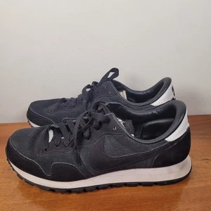 Nike Air Pegasus 83 scarpe da ginnastica nere scamosciate UK 7,5 retrò sneakers DQ8573 001 - Foto 1 di 7