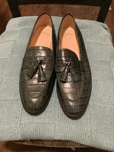Mocasín J.Crew Penny en relieve azul talla 9,5. Mujer’ s. - Imagen 1 de 10