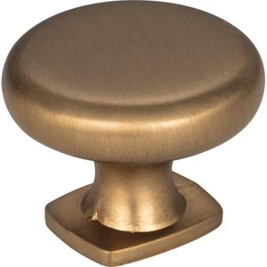 Lot of 20 Jeffrey Alexander 1-3/8" Diameter Satin Bronze Belcastel Cabinet Knob - Picture 1 of 4