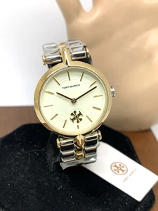 Reloj para mujer Tory Burch TBW2044 cuarzo esfera crema dos tonos acero inoxidable 30 mm - Imagen 1 de 12