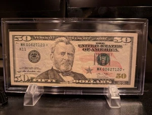2013 Grant $50 Fifty Star Note - UNC - $50 Ulysses S Grant In Display PRESERVED! - Picture 1 of 3