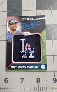 Topps Baseball 2021 #STCLMB Mookie Betts 145/299 reliquia nera - Foto 1 di 2