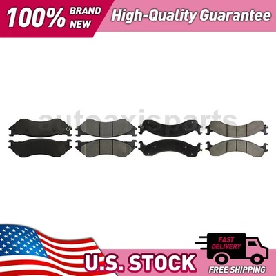 2 Front Rear Centric Parts Disc Brake Pad Set for 2001-2002 Dodge Ram 2500 - Image 1 of 4