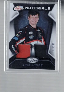 Tarjeta de carreras 2016 certificada Dual Relic SP 237/299 Erik Jones #XM-EJ NASCAR - Imagen 1 de 2