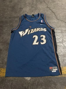 Vintage Nike Michael Jordan Washington Wizards Swingman Jersey #23 Mens Size L - Picture 1 of 7