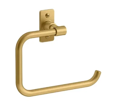Anillo de toalla de montaje en pared Kohler K-35928-2 MB Castia Studio McGee 7-1/2" latón moderno Foto 1 de 3
