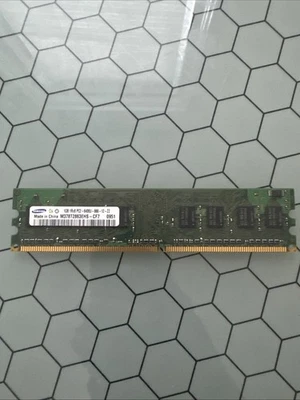 Samsung 1GB 1Rx8 PC2-6400U DDR2 Ram Memory for Desktop M378T2863EHS-CF7 - Image 1 of 2