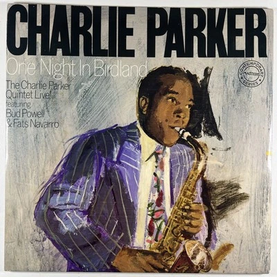 Charlie Parker “One Night in Birdland” 2LP/Columbia JG 34808 (EX) 1977 Gatefold Foto 1 de 4
