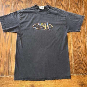 Vintage 311 Band Shirt Double Sided Size Medium Black Songs On Back Faded - Picture 1 of 5
