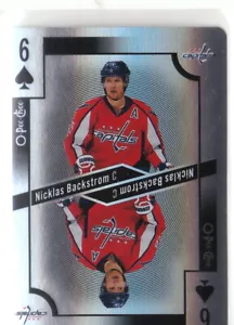 17/18 2017-18 O-Pee-Chee Playing Cards Foil #6S Nicklas Backstrom Capitals - Bild 1 von 1